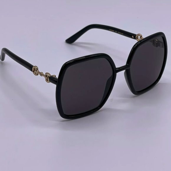 Sale! New Gucci Women\'s 55mm Black Sunglasses! main image 7
